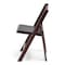 Atlas Commercial Products TitanPRO Mahogany Resin Folding Chair RFC6MHG - alternate 2